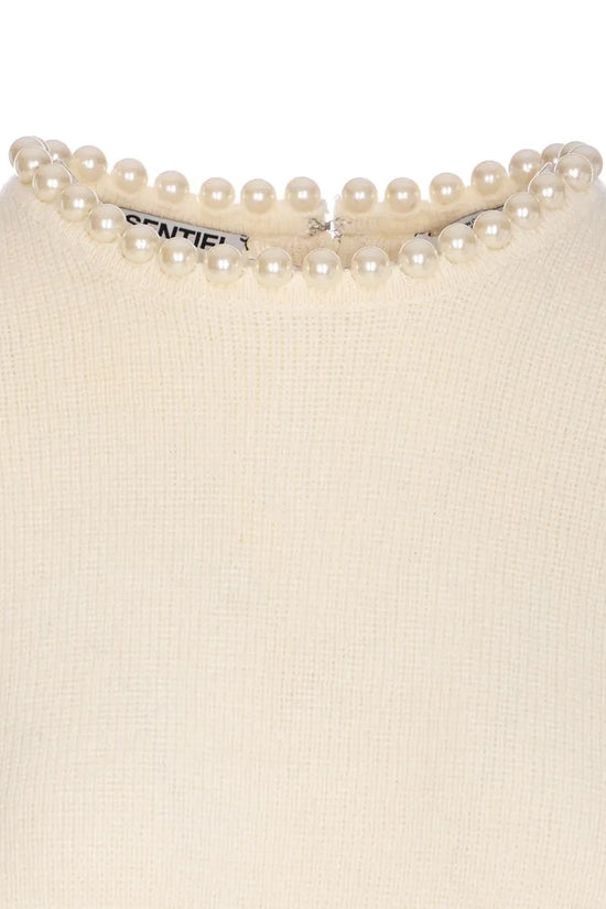 Essentiel Antwerp pearl embellished sweater Inti