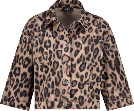 Monari animal print jacket 808783