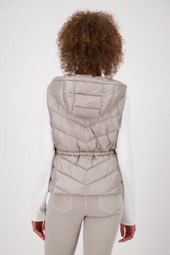 Monari hooded gilet 809164-GREY