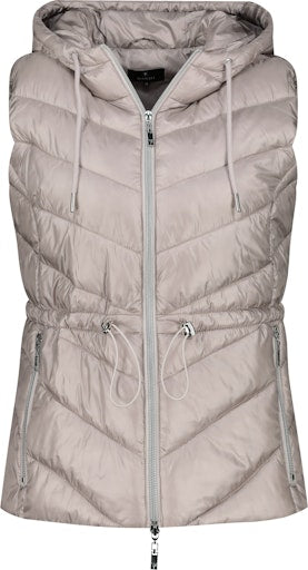 Monari hooded gilet 809164-GREY