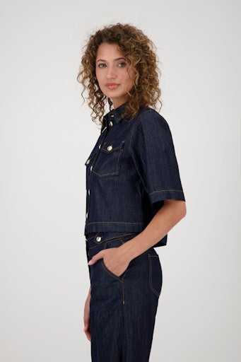 Monari short sleeve denim jacket 808755