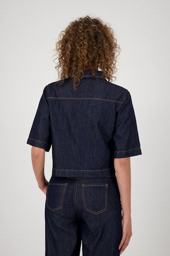 Monari short sleeve denim jacket 808755