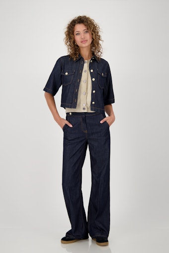 Monari short sleeve denim jacket 808755