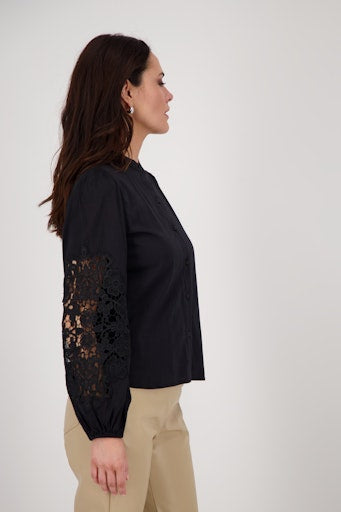 Monari lace detail blouse 808782