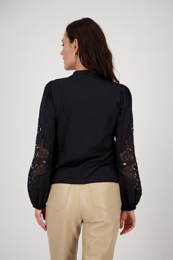 Monari lace detail blouse 808782