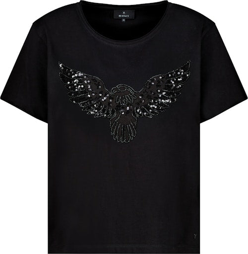 Monari beaded eagle t-shirt 808792