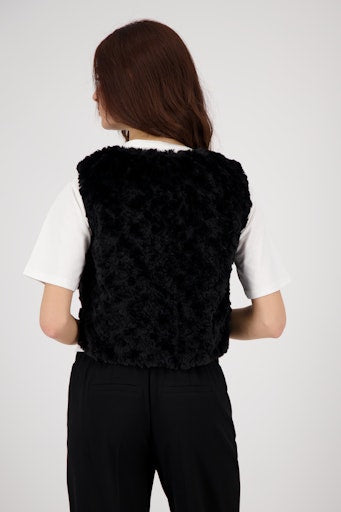 Monari short faux fur gilet 809163