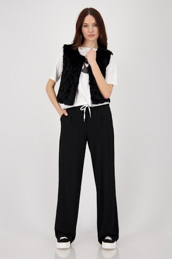 Monari short faux fur gilet 809163
