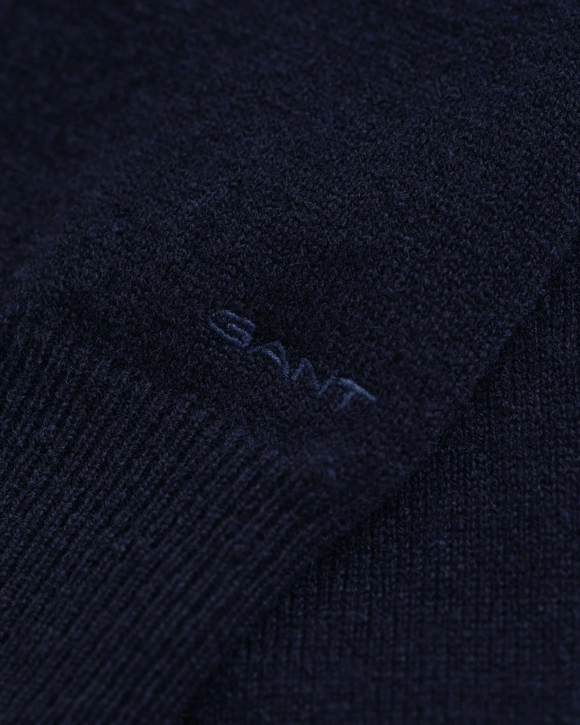 Gant blue wool rugger top 4805395