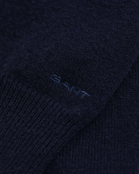 Gant blue wool rugger top 4805395