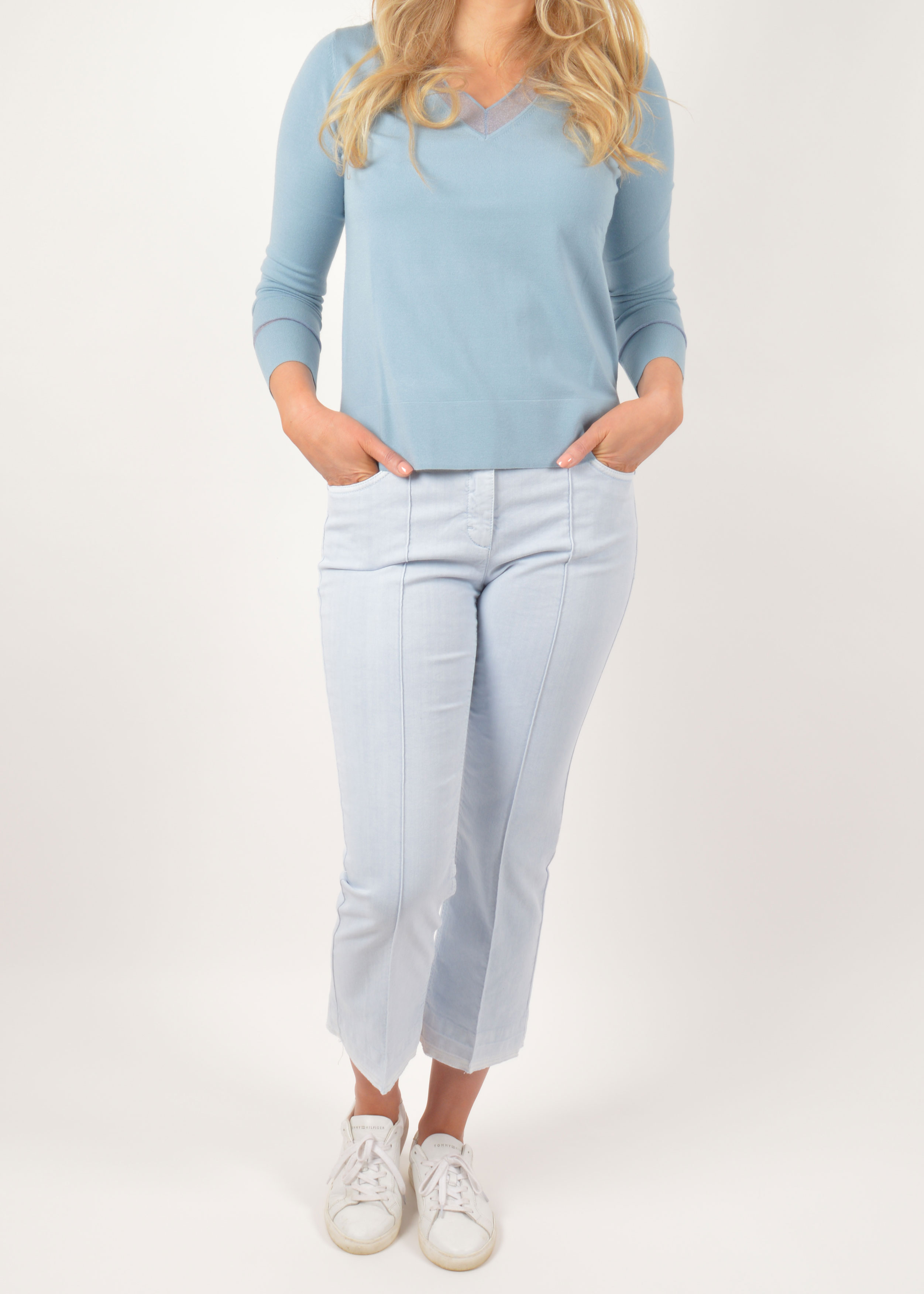 baby flare jeans