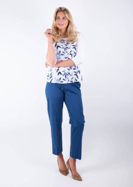 Jane Young Whyci 3/4 floral top