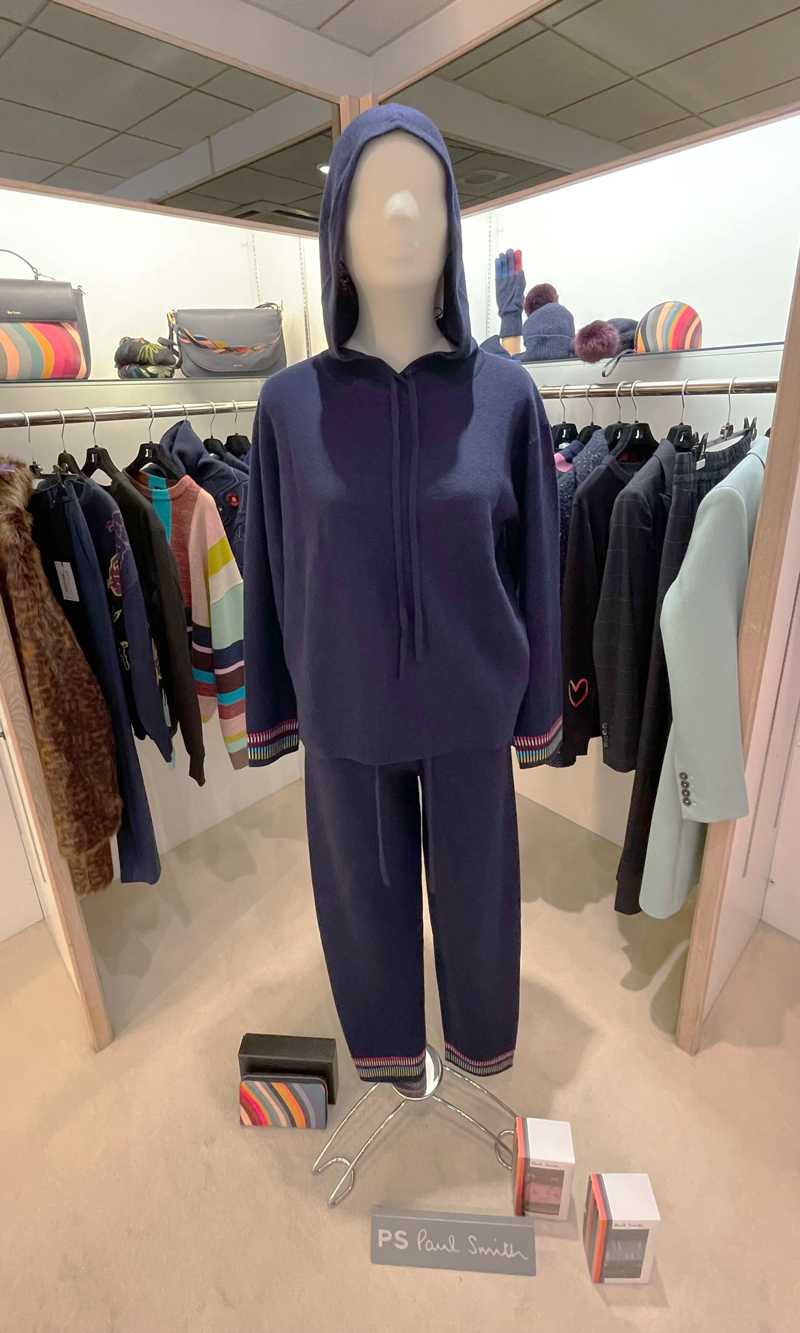 PS Paul Smith at Jane Young lounge wear blue