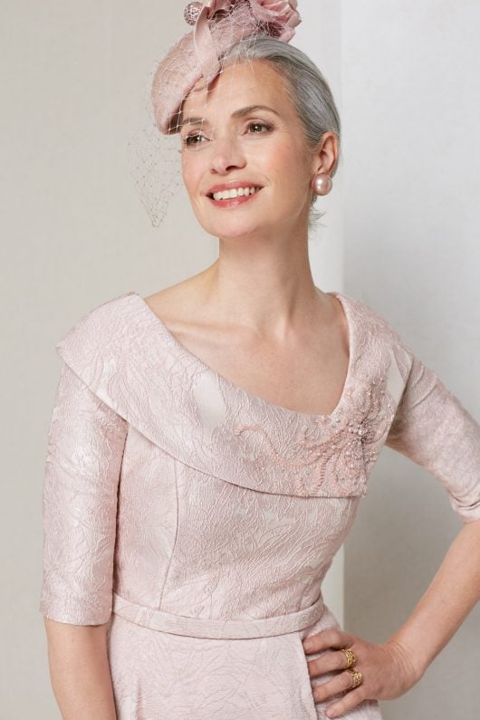 Pink John Charles Mother of the bride dress