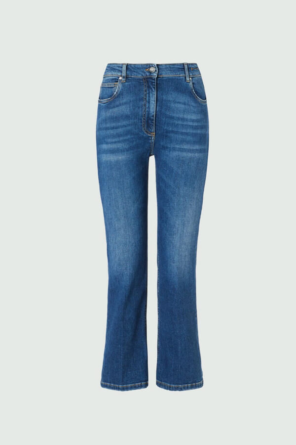 Marella cropped flare jeans
