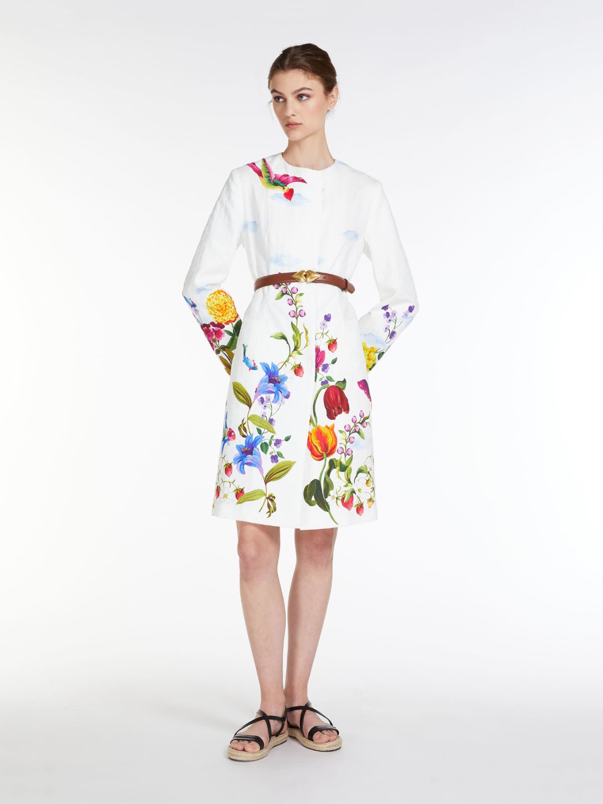 From Lily with love COAT IN JACQUARD COTTON from weekend Max Mara