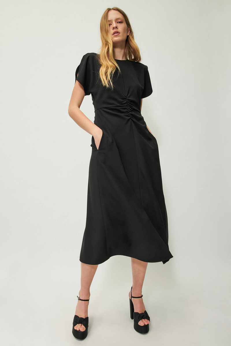 Luisa Cerano Little Black Dress Autumn Winter 2023 trend