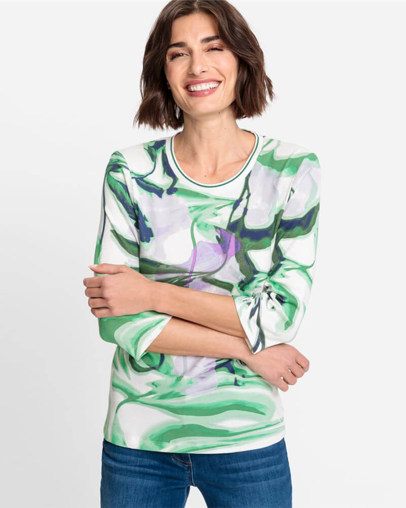 Patterned Pure Spirit t-shirt from Olsen