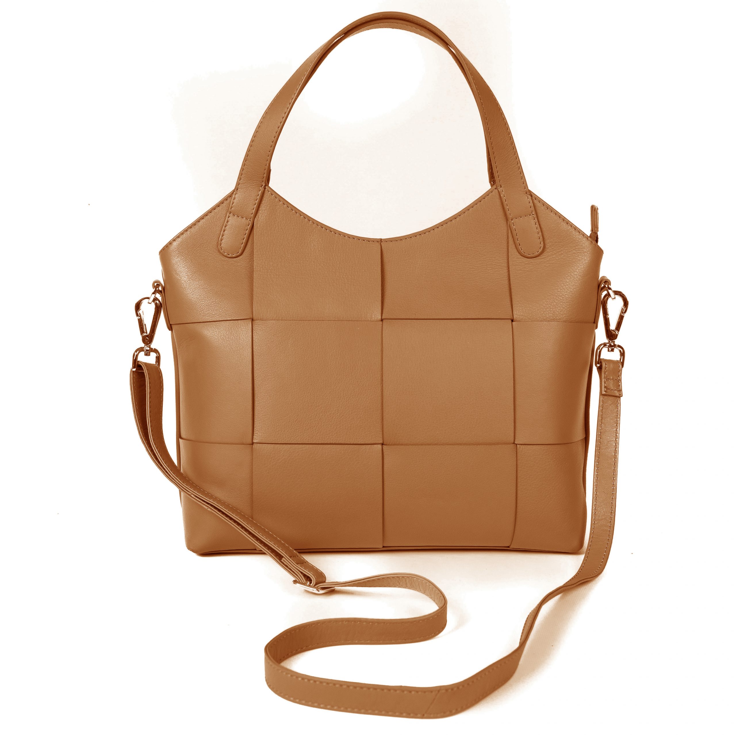 Shopper leather sales