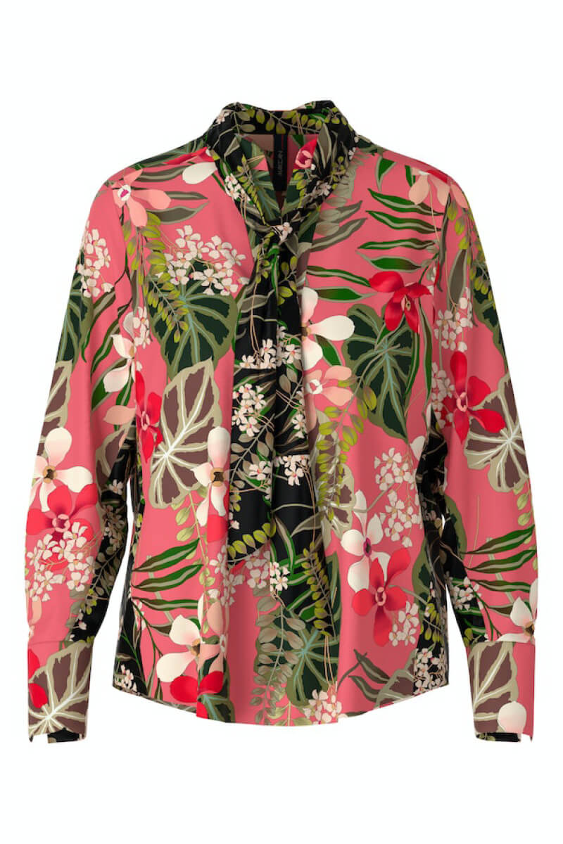 Marc Cain clothing Feminine blouse with floral print