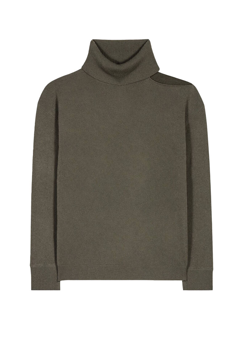 Luisa Cerano cashmere blend cut-out sweater