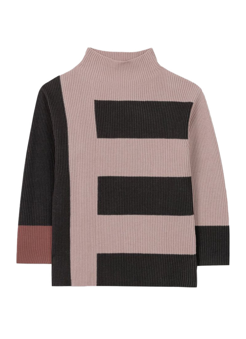 Luisa Cerano long intarsia style sweater