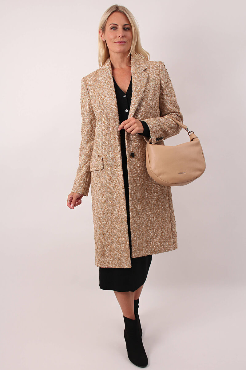 Boss tweed like coat Catara