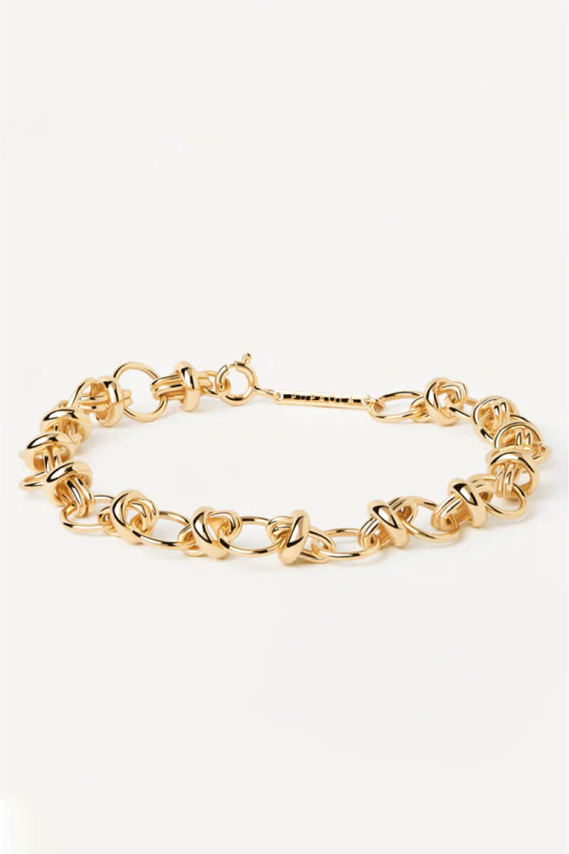 PDPaola gold Meraki chain bracelet
