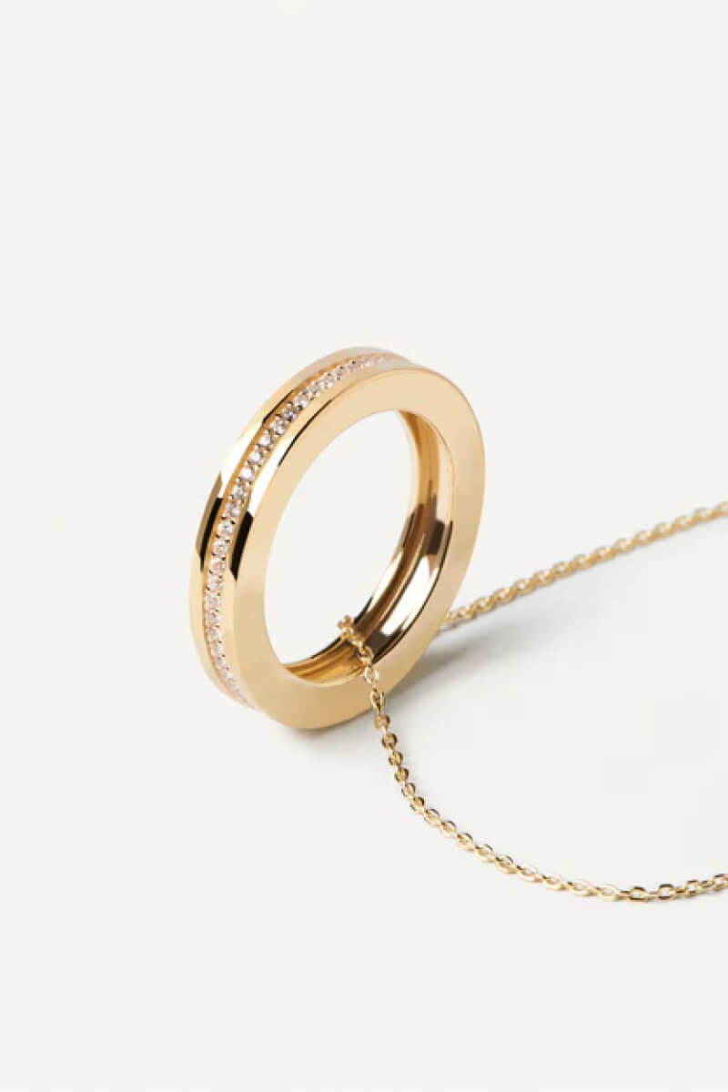 PDPaola infinity gold necklace