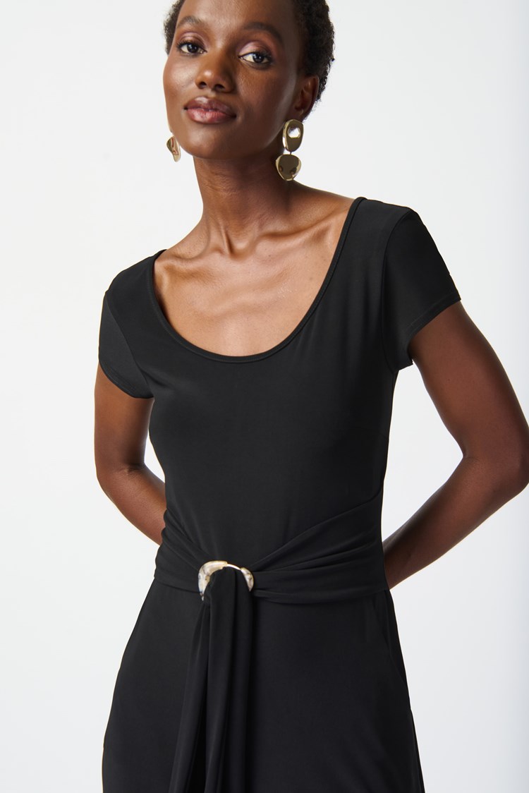 Joseph ribkoff cheap jumpsuit black