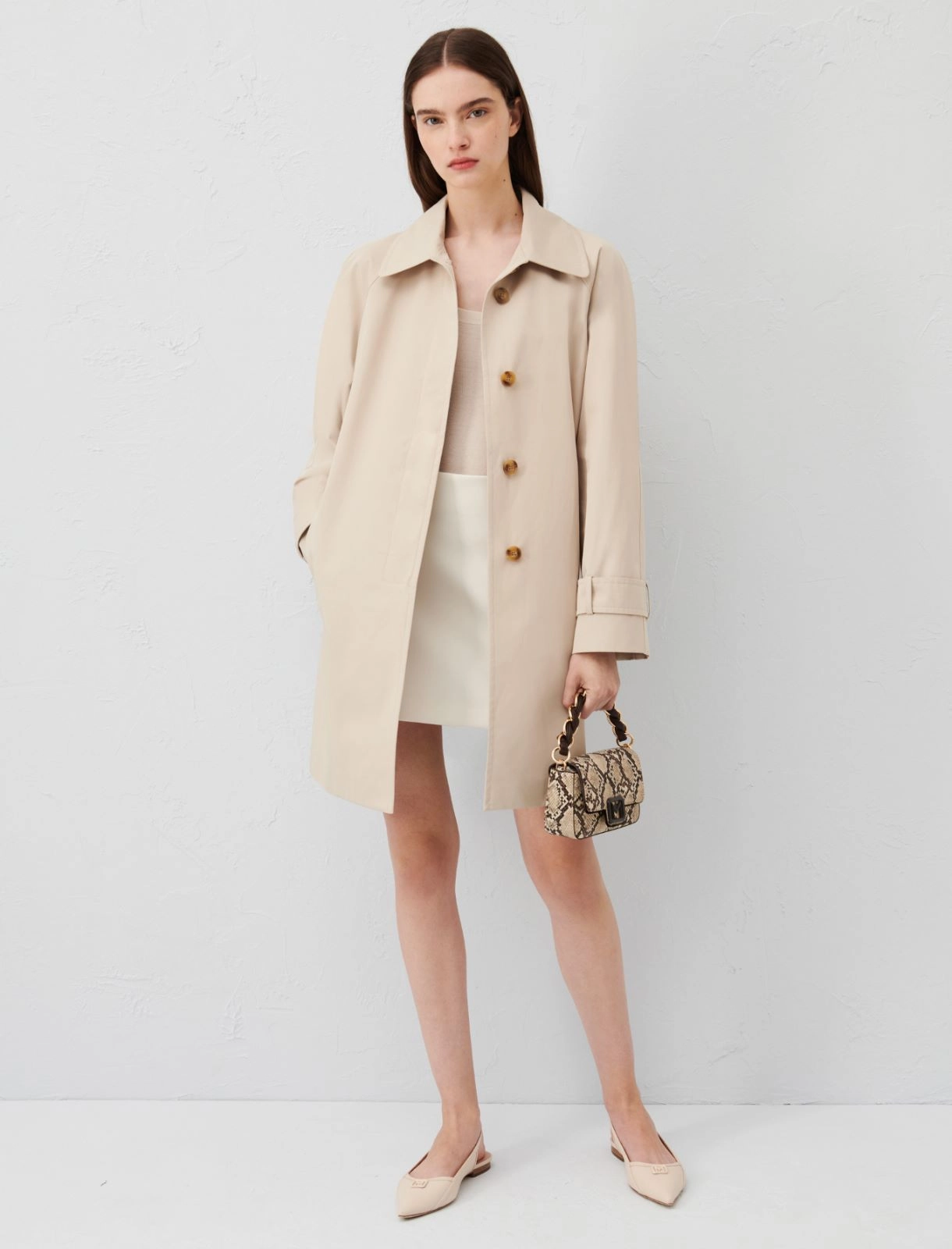 Marella wide trench coat Fattore
