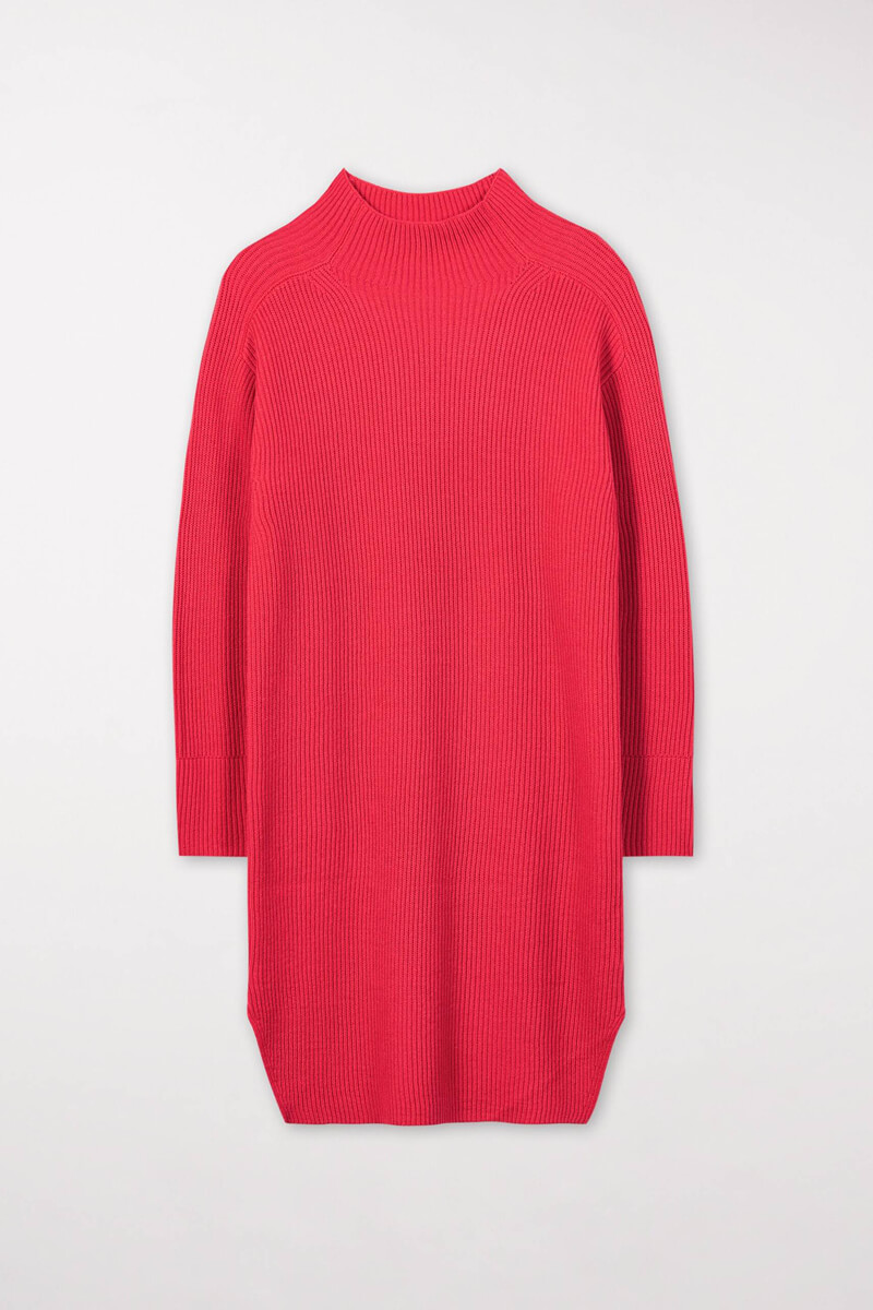 Luisa Cerano knit mock turtleneck dress 788409