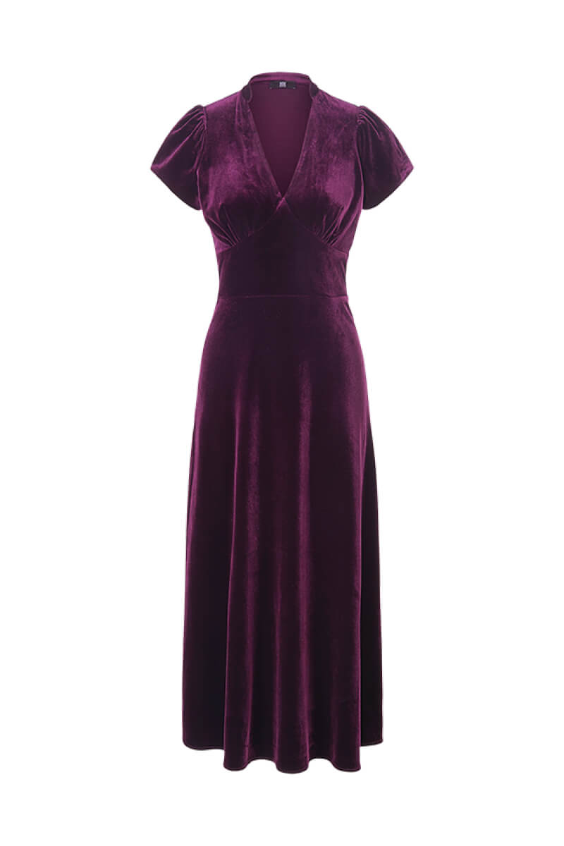 Riani velvet jersey dress 436130