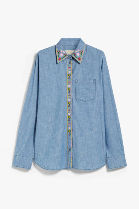 Maxmara Weekend cotton chambray shirt Udine