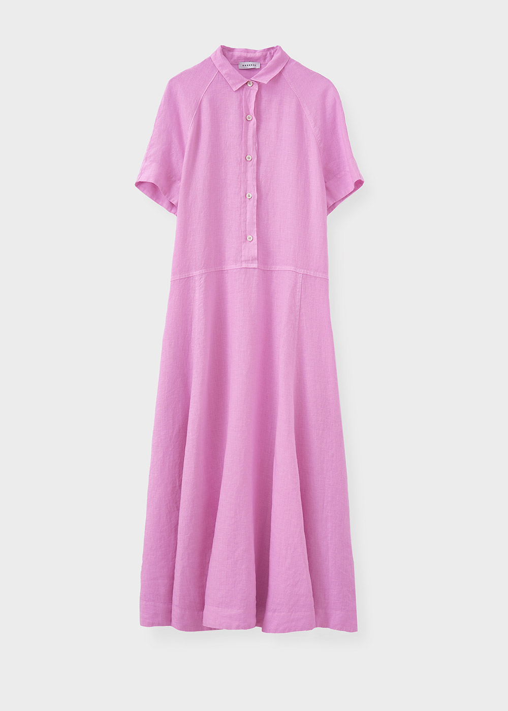 Rosso 35 pink linen shirt dress N1646V