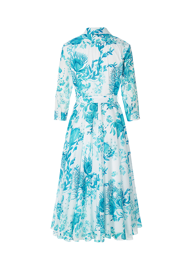 Riani underwater print shirt dress