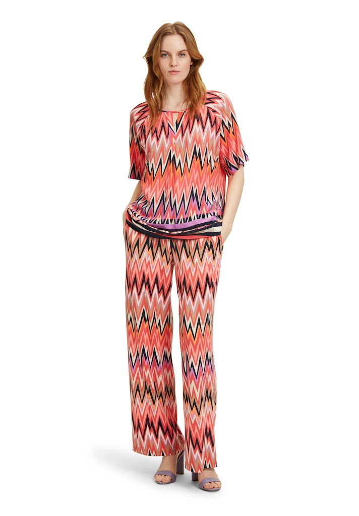 Betty Barclay zigzag pattern trouser