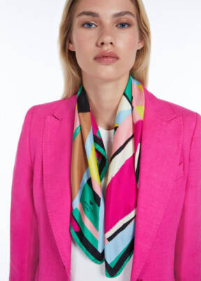 Maxmara weekend Silk Scarf at Jane Young Accessories