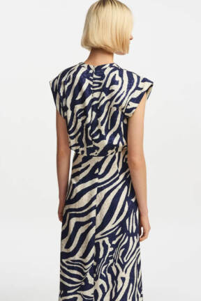 Essential Antwerp zebra dress