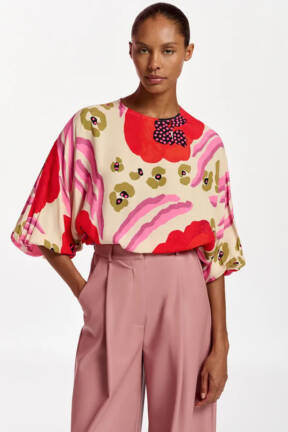 Jane-Young-Essentiel-Antwerp-batwing-sleeve-print-top-Flowerpower