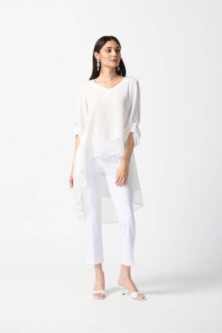 Joseph-Ribkoff-high-low-flare-top