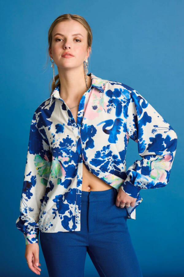 POM-Amsterdam-crane-print-blouse