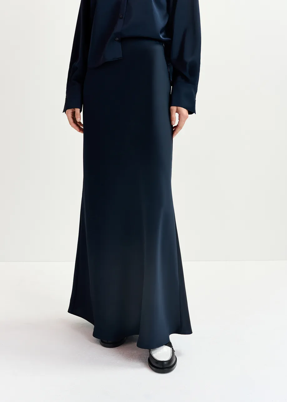 Essentiel Antwerp satin maxi skirt Giada