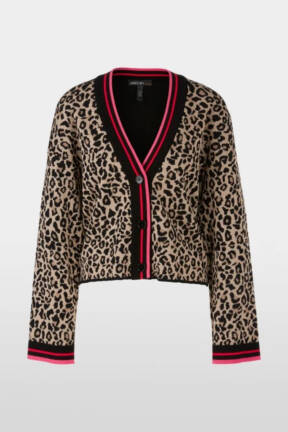 Marc Cain Sport animal print cardigan
