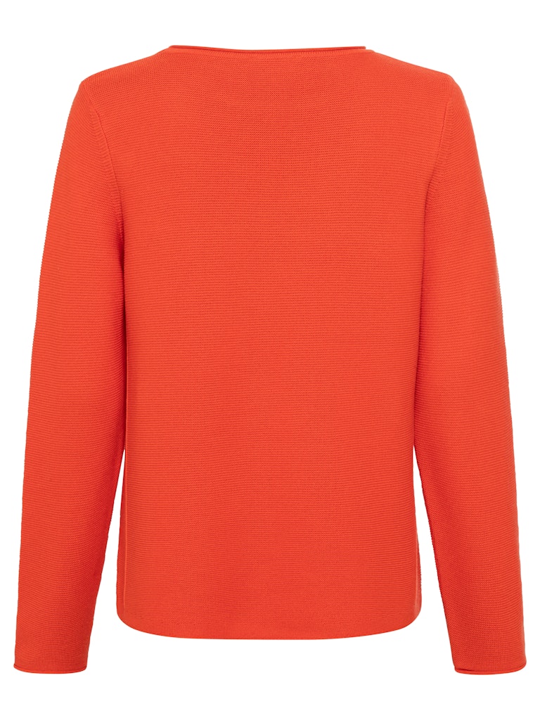 Olsen orange knit sweater 11004356