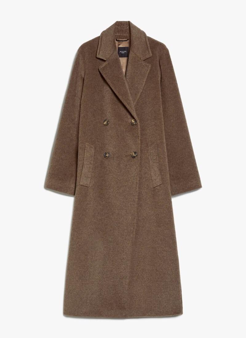 Max Mara double breasted camel coat Zufolo