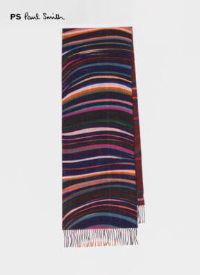 PS Paul Smith check swirl scarf