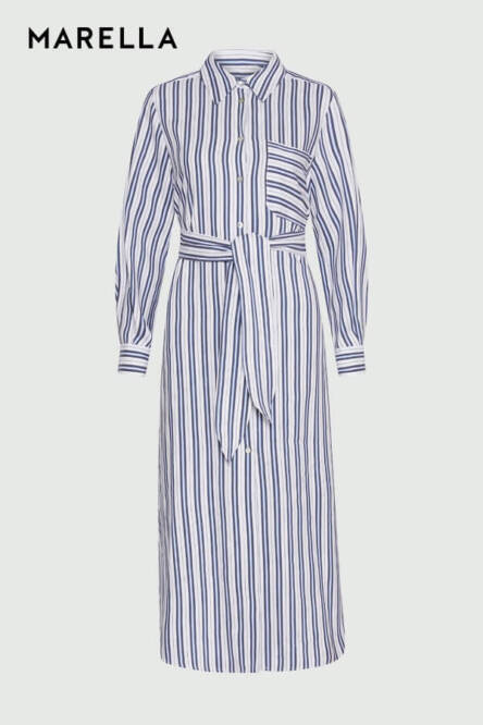 Marella Sport striped shirt dress Mare