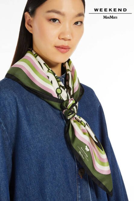 Max Mara silk scarf – light and elegant accessory for summer sophistication